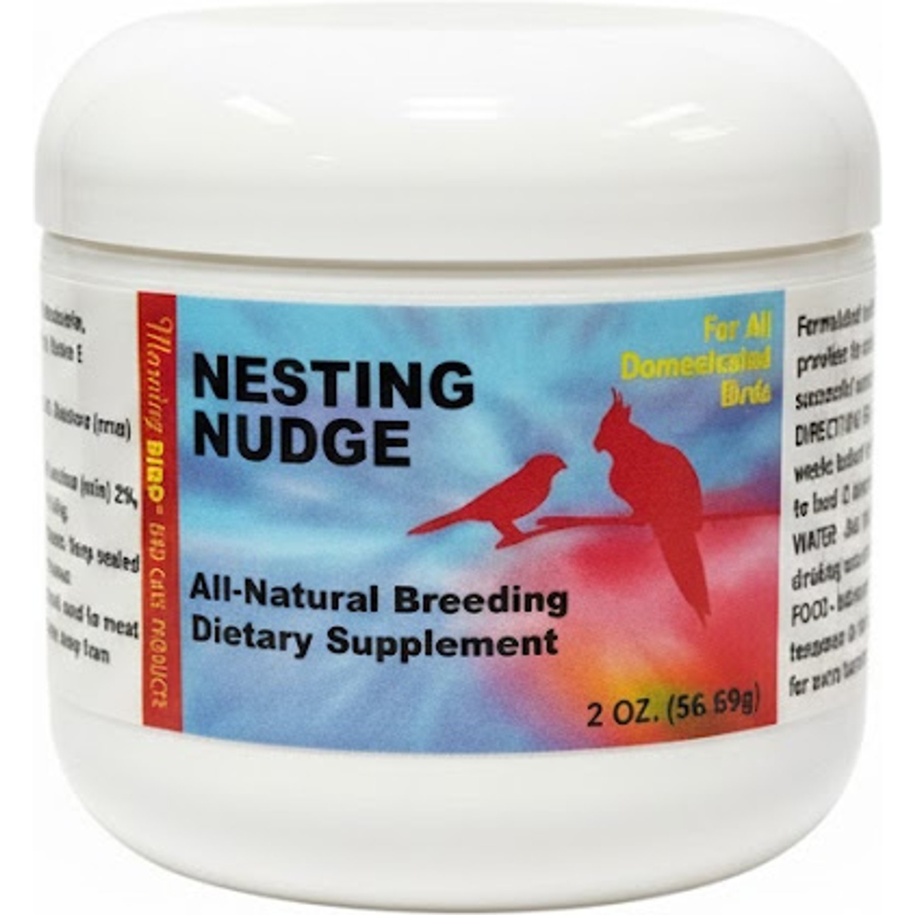 Morning Bird Nesting Nudge Powder Supplemet for Birds, 2-oz