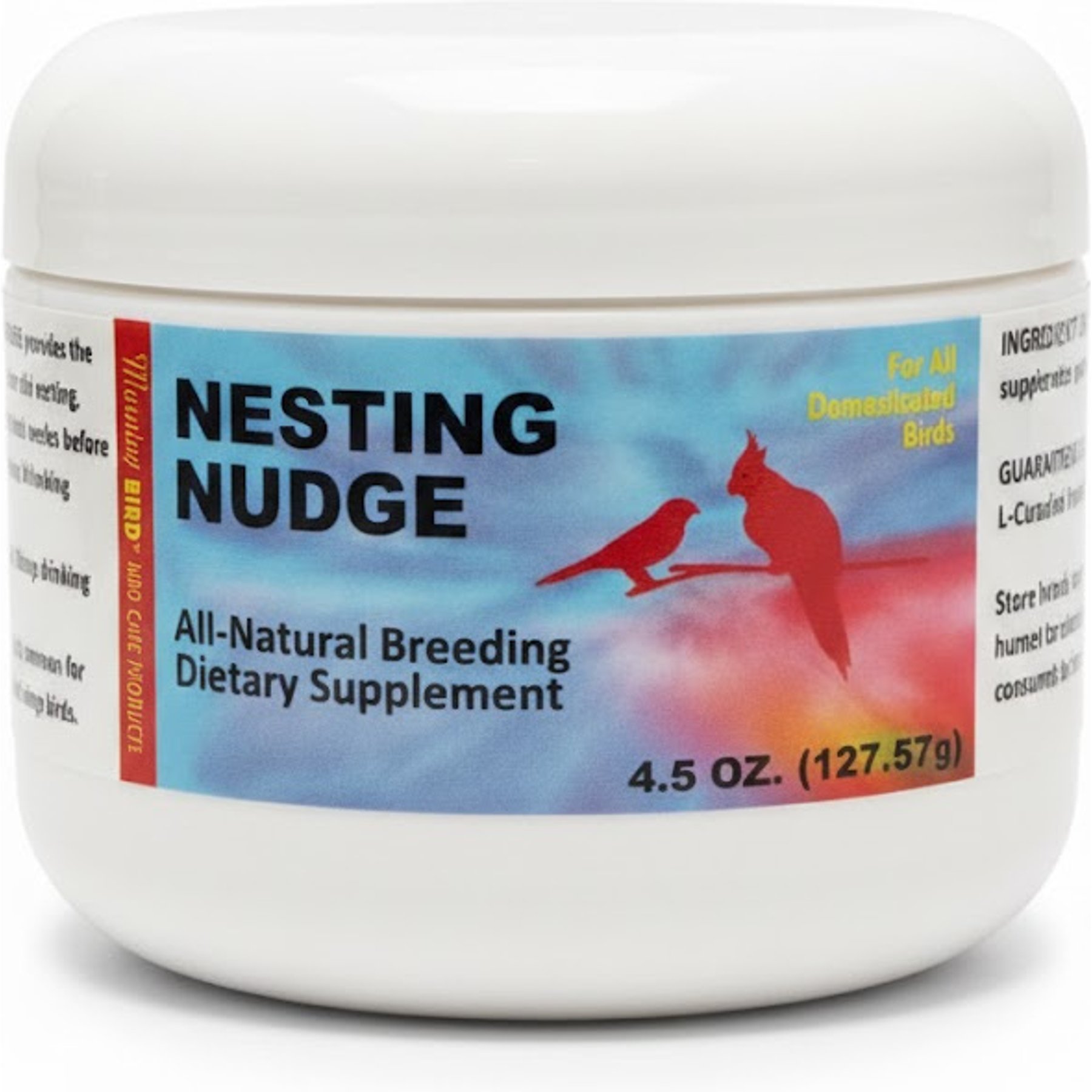 Morning Bird Nesting Nudge Powder Supplemet for Birds, 4.5-oz