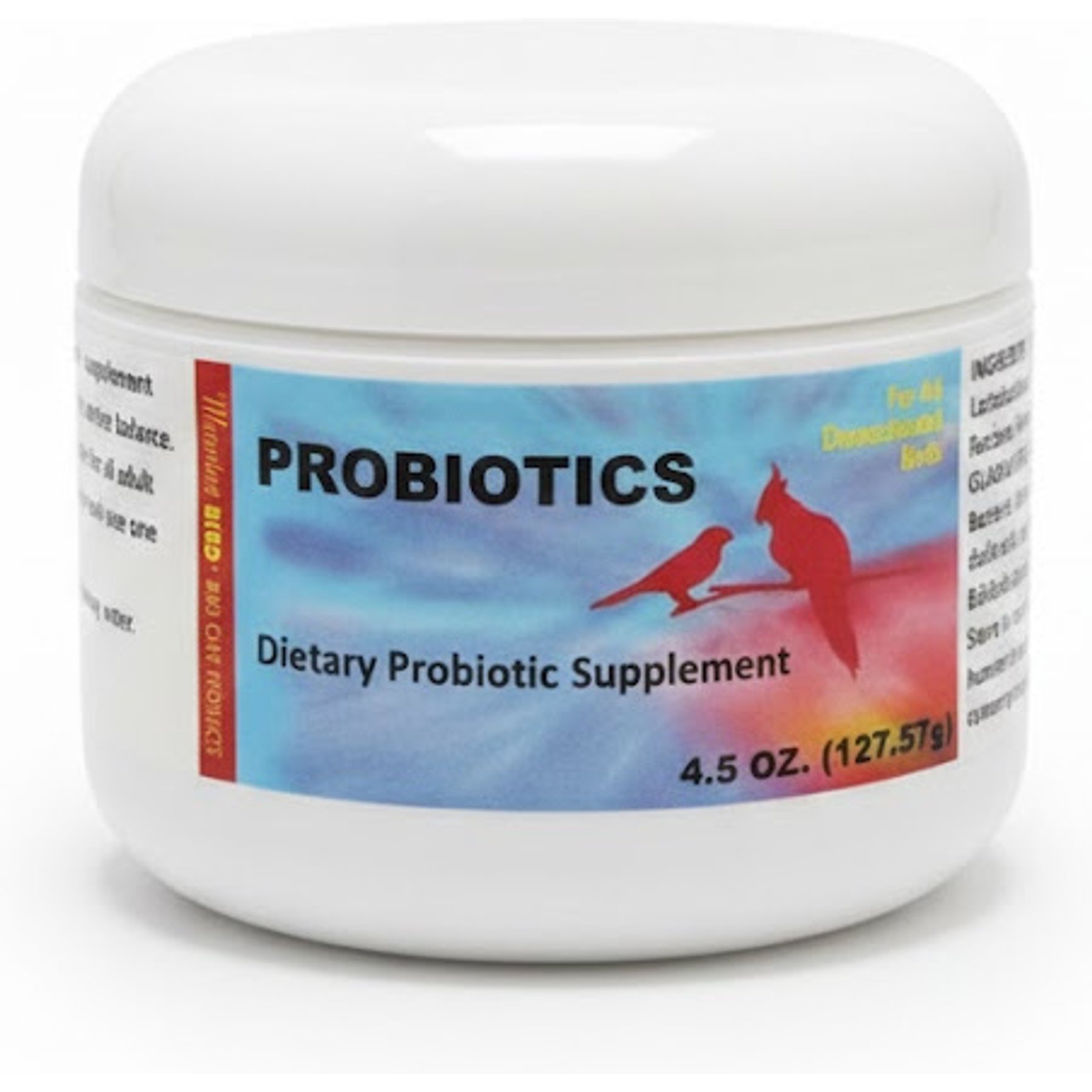 Morning Bird Probiotics Powder Supplemet for Birds, 4.5-oz