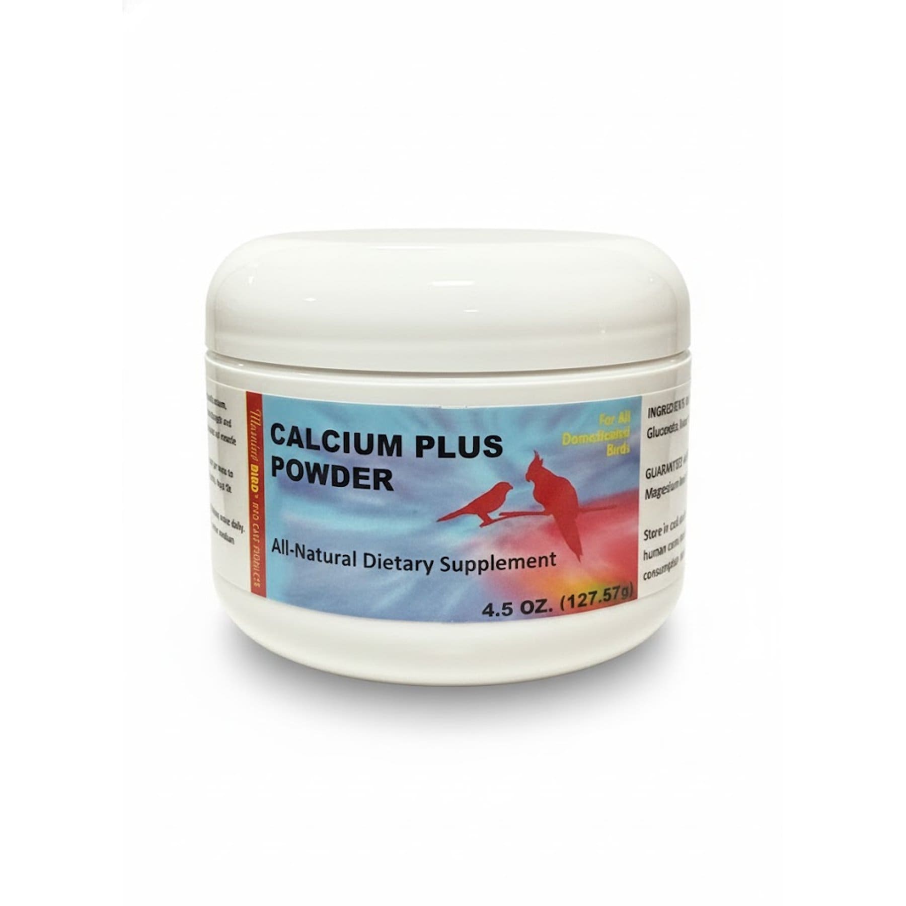Morning Bird Calcium Plus Powder Supplement for Birds, 4.5-oz