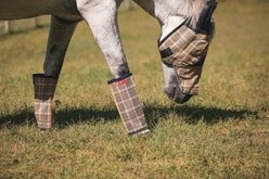 5/A Baker PVC Mesh Fly Boots, Horse