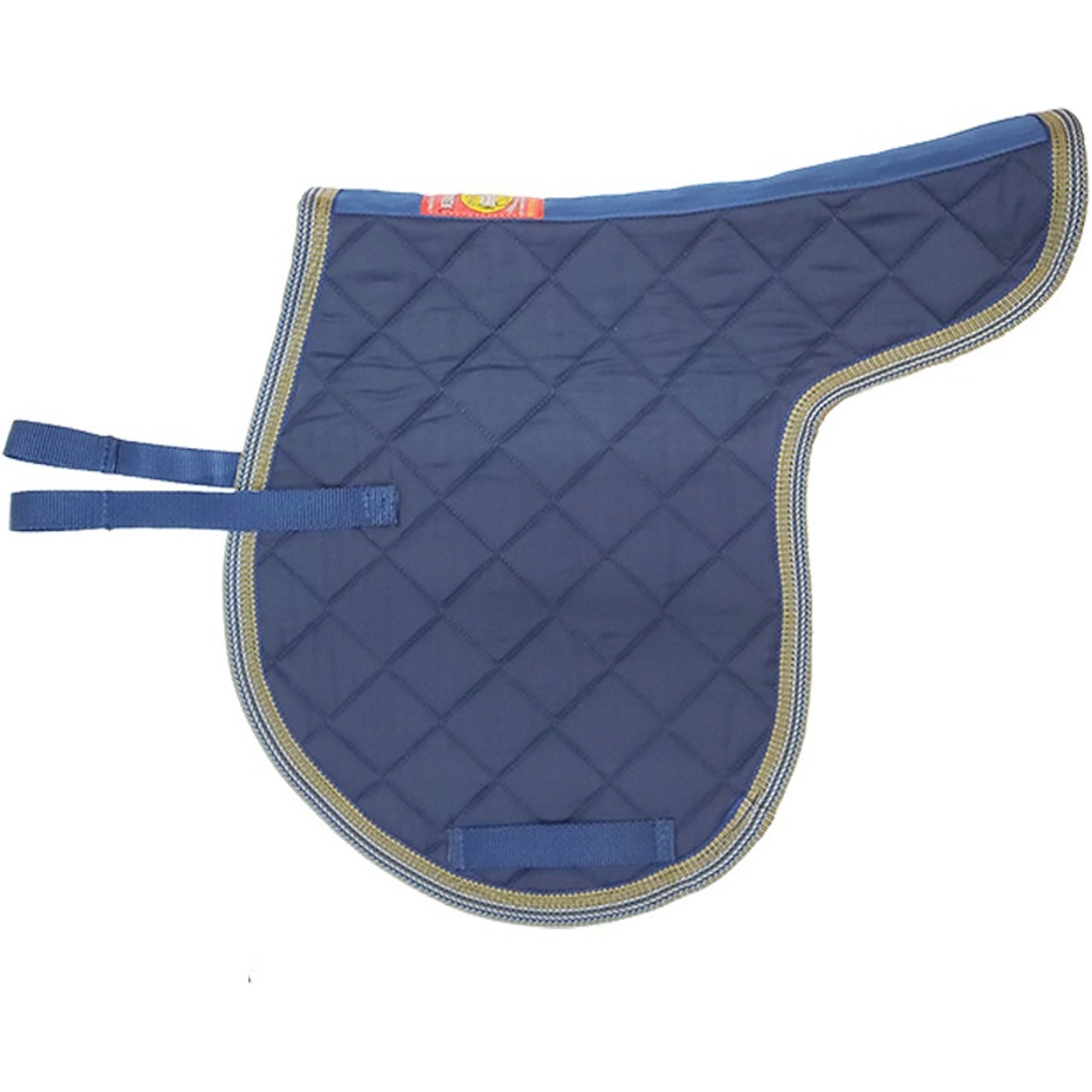 5/A Baker Horse General Purpose Quilted Pad, Navy, Fitted