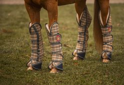 5/A Baker Horse Fleece Trailering Boots, Pony