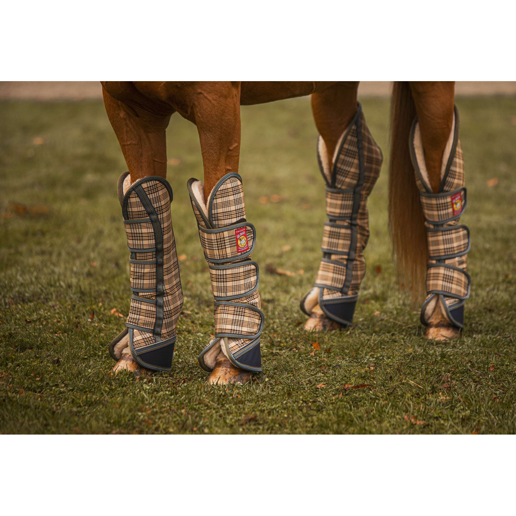 5/A Baker Horse Fleece Trailering Boots, Pony