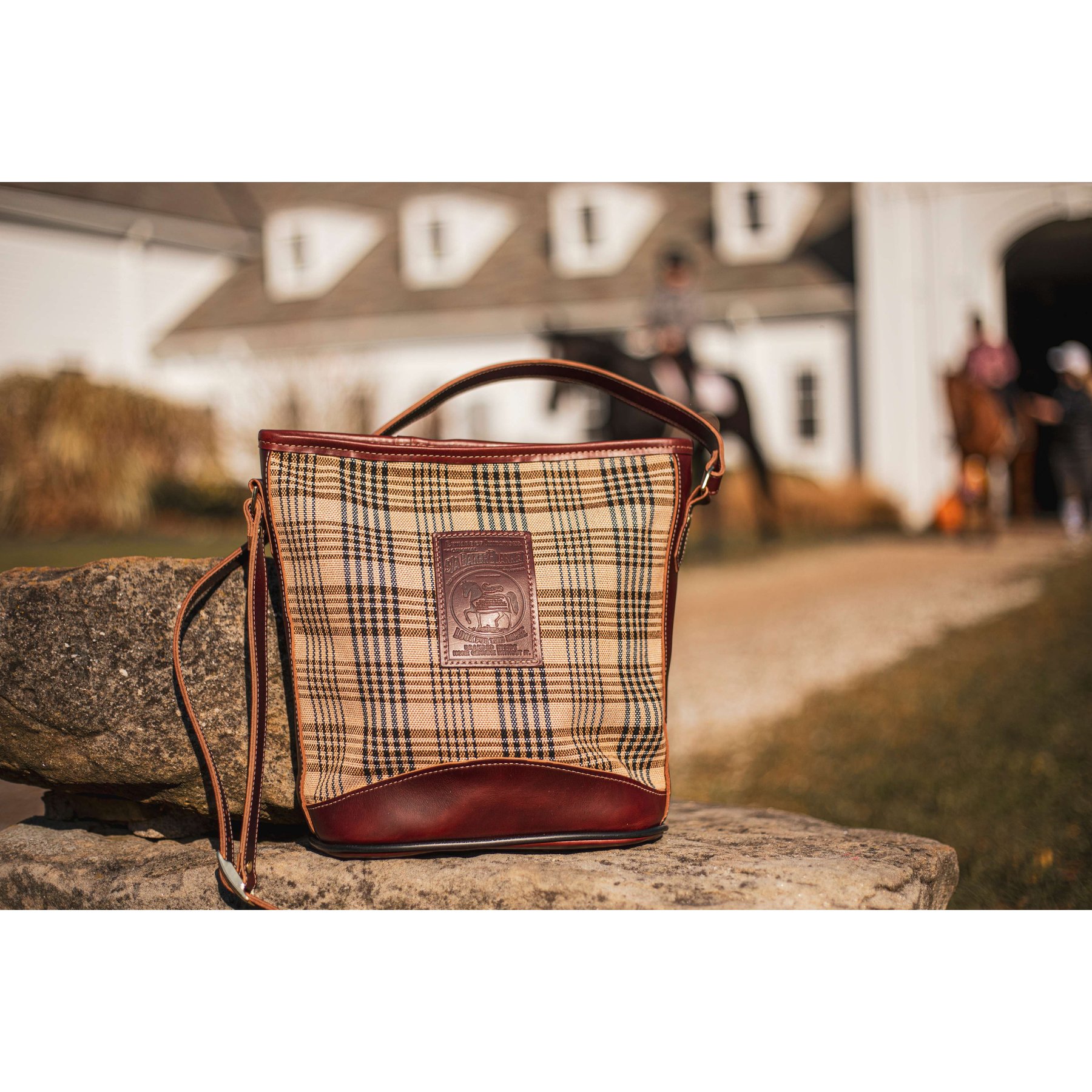 5/A Baker Horse Elizabeth Bag, Brown