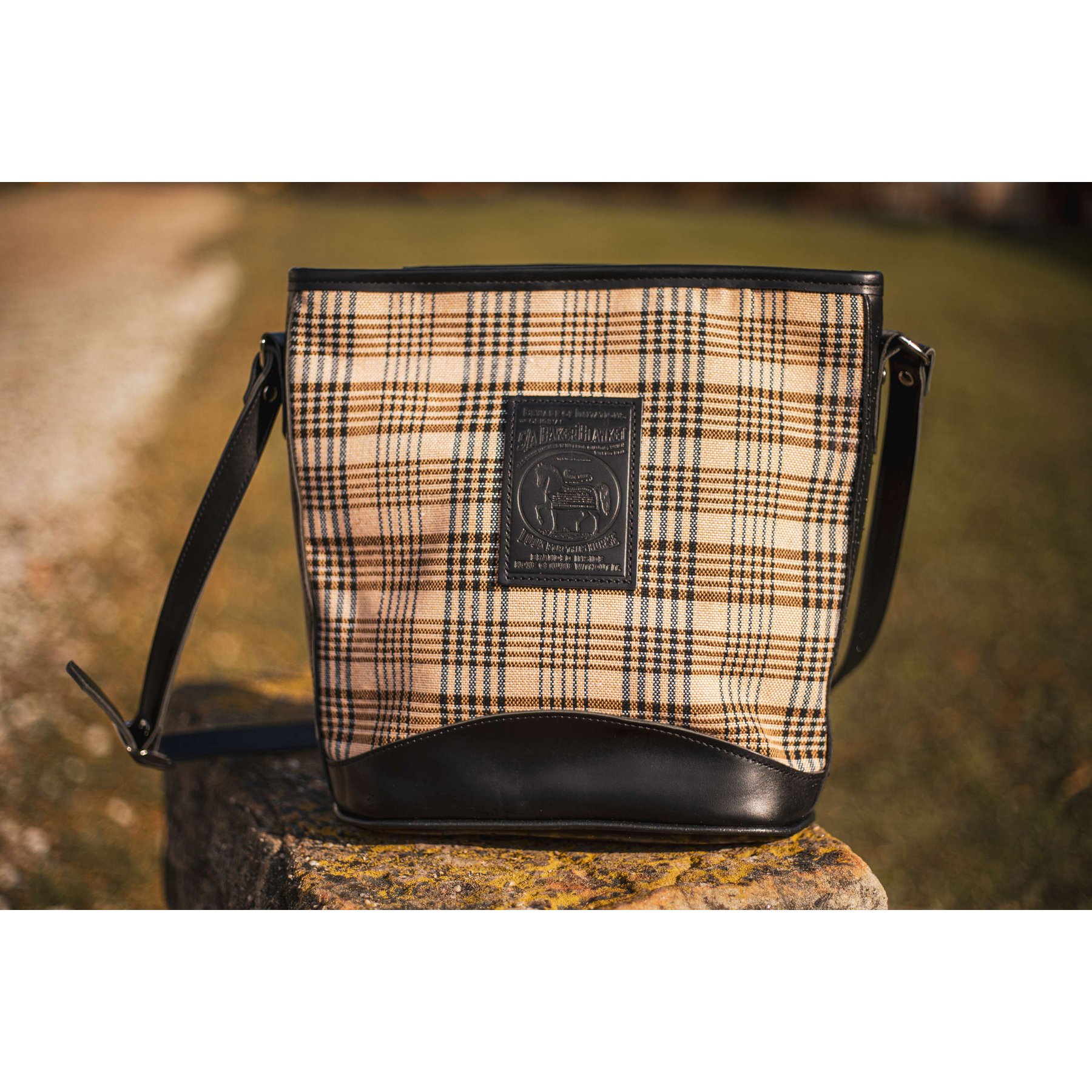 5/A Baker Horse Elizabeth Bag, Black