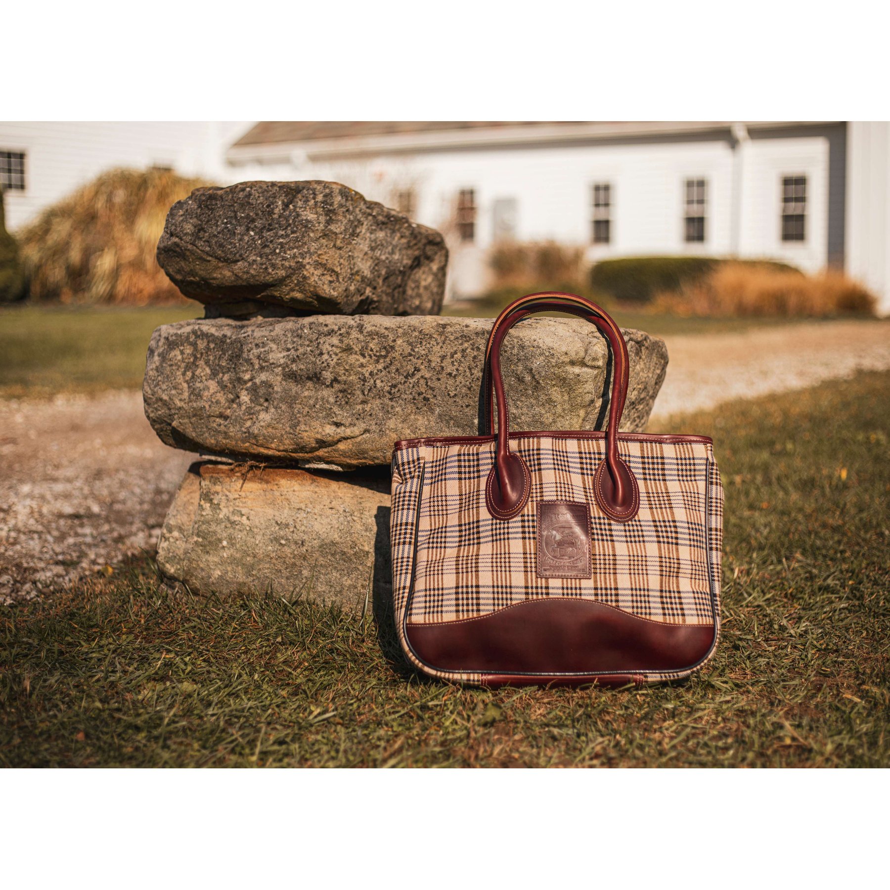 5/A Baker Horse Taylor Tote, Brown