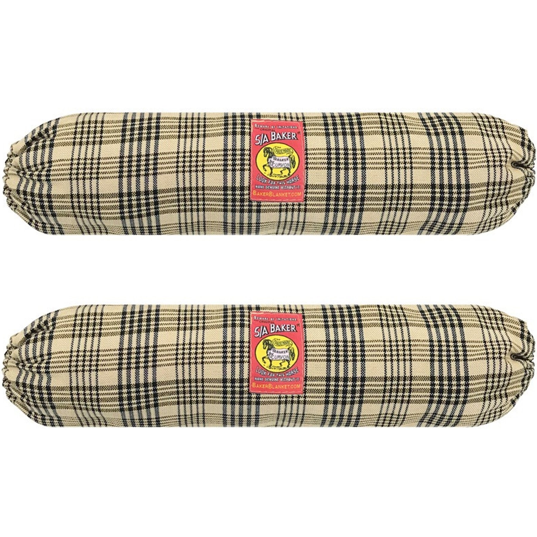 5/A Baker Horse Breast/Butt Bar Covers, 21-in