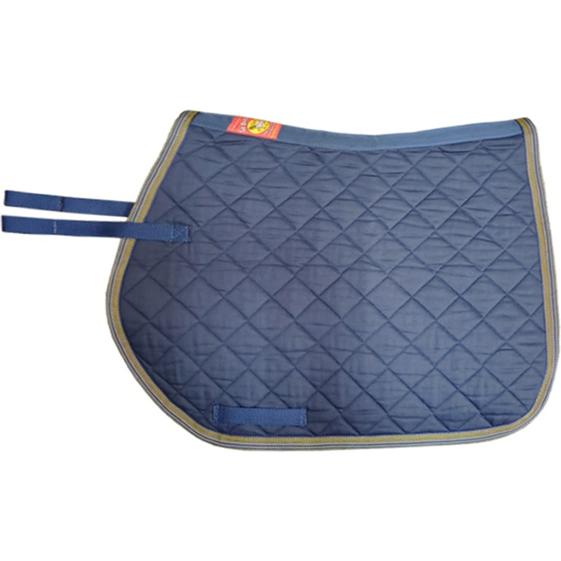 5/A Baker Horse Jumper Quilted Pad, Navy, Square