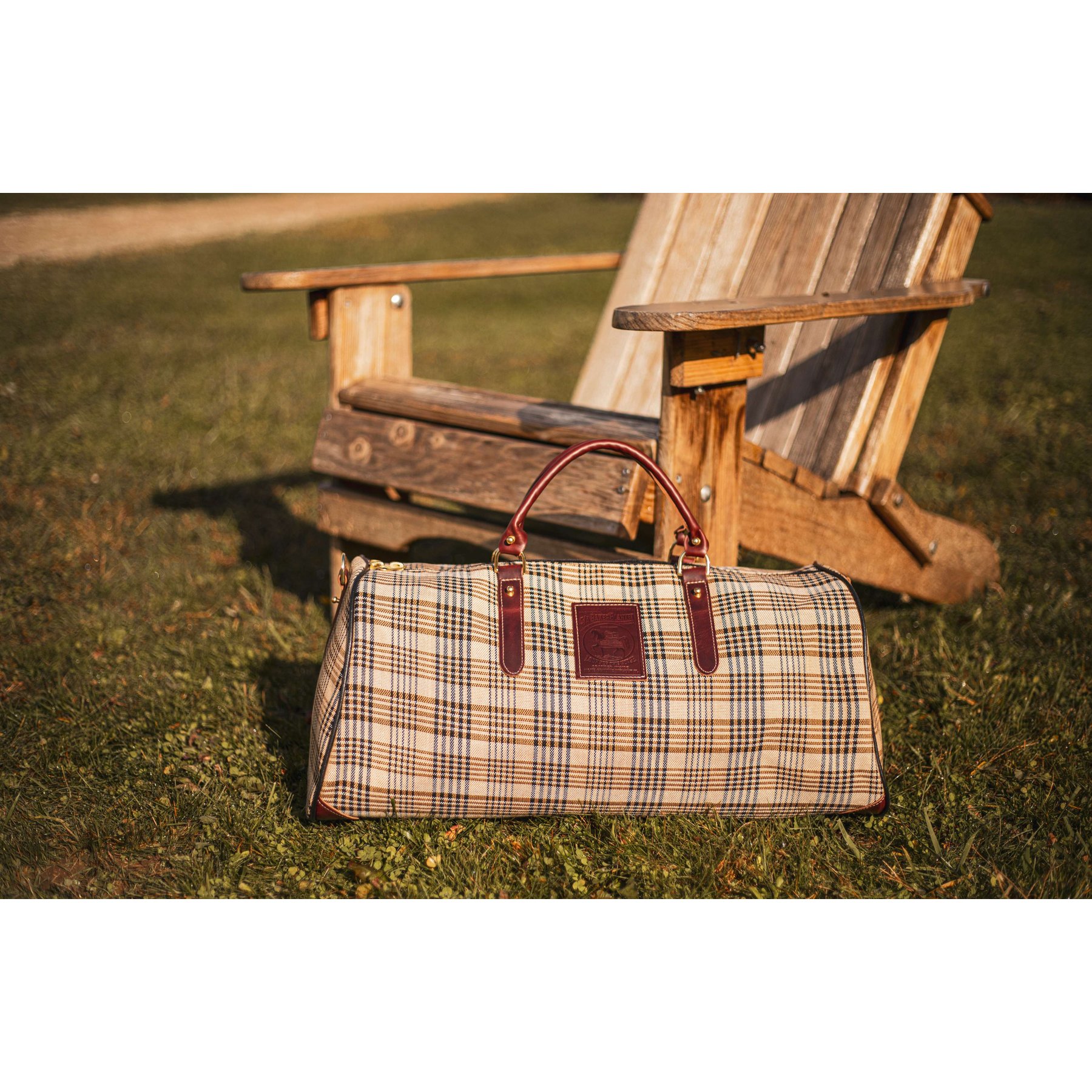 5/A Baker Horse Duffle Bag, Brown