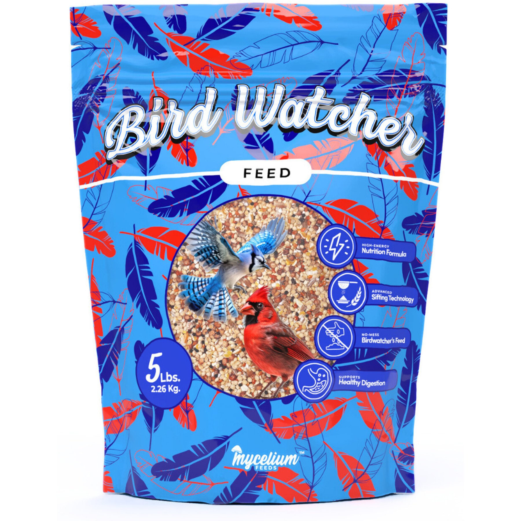 Mycelium Feeds Easy to Digest Blend Seed Blends Dove & Pigeon Food, 5-lb bag