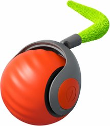Petgravity Speedy Sprint Ball Cat Toy, Orange