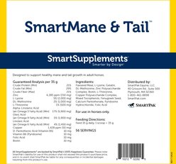 SmartPak SmartSupplements SmartMane & Tail Supplement for Horses, 4.4-lb bag slide 2 of 6