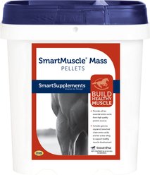 SmartPak SmartSupplements SmartMuscle Mass Pellets Supplement for Horses, 10-lb bucket