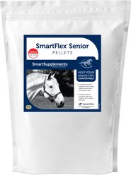 SmartPak SmartSupplements SmartFlex Senior Pellets Supplement for Horses, 14.8-lb bag