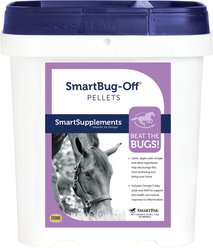 SmartPak SmartBug-Off Pellets Insect Control for Horses, 3.8-lb bucket
