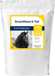 SmartPak SmartMane & Tail Skin & Coat Supplement for Horses, 8.8-lb bag