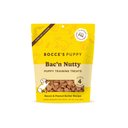 Bocce's Bakery Puppy Bac'n Nutty Training Bites Peanut Butter Limited-Ingredient-Diet Soft & Chewy Dog Treats, 3-oz bag