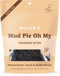 Bocce's Bakery Mud Pie Oh My Training Bites Dog Treats, 6-oz bag