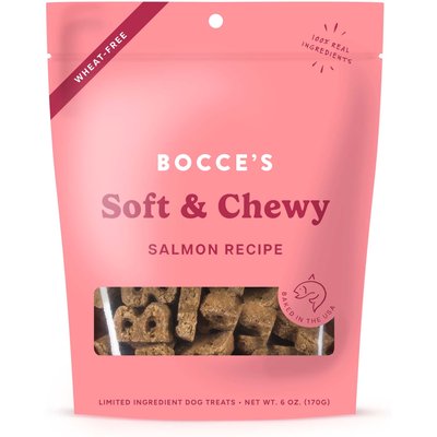 Bocce's Bakery Bocce's Bakery Soft & Chewy Salmon Recipe Dog Treats, 6-oz bag