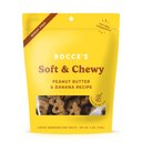Bocce's Bakery Soft & Chewy Peanut Butter & Banana Recipe Dog Treats, 6-oz bag