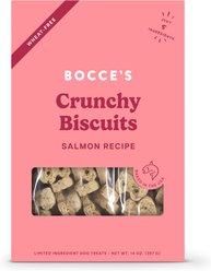 Bocce's Bakery Oven Baked Wheat-Free Salmon Recipe Dog Treats, 14-oz box