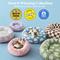 Show in main carousel: Lesure Calming Cute Modern Plush Jacquard Shaggy Orthopedic Anti-Slip Donut Dog & Cat Bed with Removable Cover, X-Large, Green slide 2 of 9