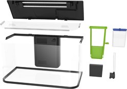 GloFish LED Light Stick & Integrated Filtration Glass Tropical Freshwater Aquarium, 20-gal