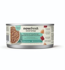 Now Fresh Good Gravy Grain-Free Minced Chicken + Tuna Recipe Wet Cat Food, 3-oz can, case of 12
