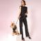 Show in main carousel: DOGISTRY SoHo Step-In Dog Harness, Black, X-Large: 18 to 20.5-in chest slide 6 of 8