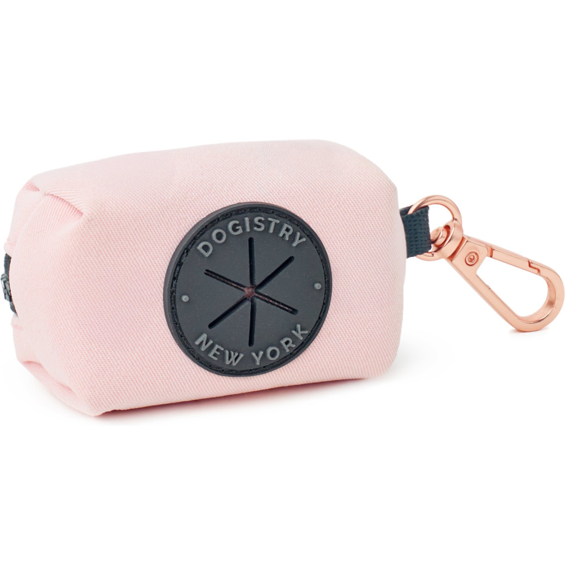 DOGISTRY Clip-On Poop Bag Holder, Blush
