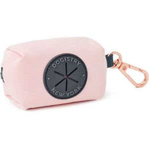 DOGISTRY Clip-On Poop Bag Holder, Blush
