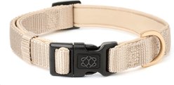 DOGISTRY Adjustable City Dog Collar, Dune, Large: 16 to 25-in neck, 1-in wide