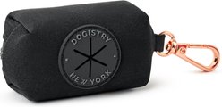 DOGISTRY Clip-On Poop Bag Holder, Black