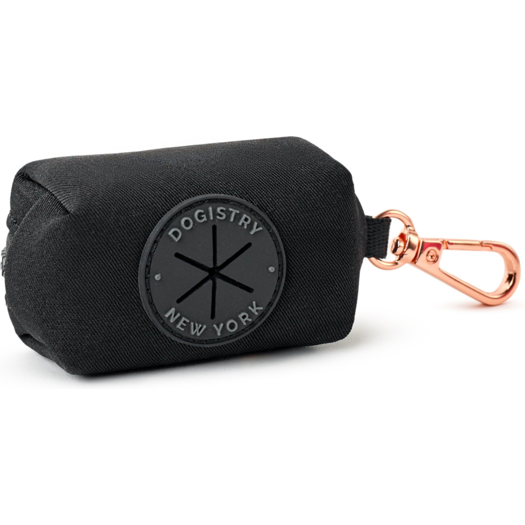 DOGISTRY Clip-On Poop Bag Holder, Black