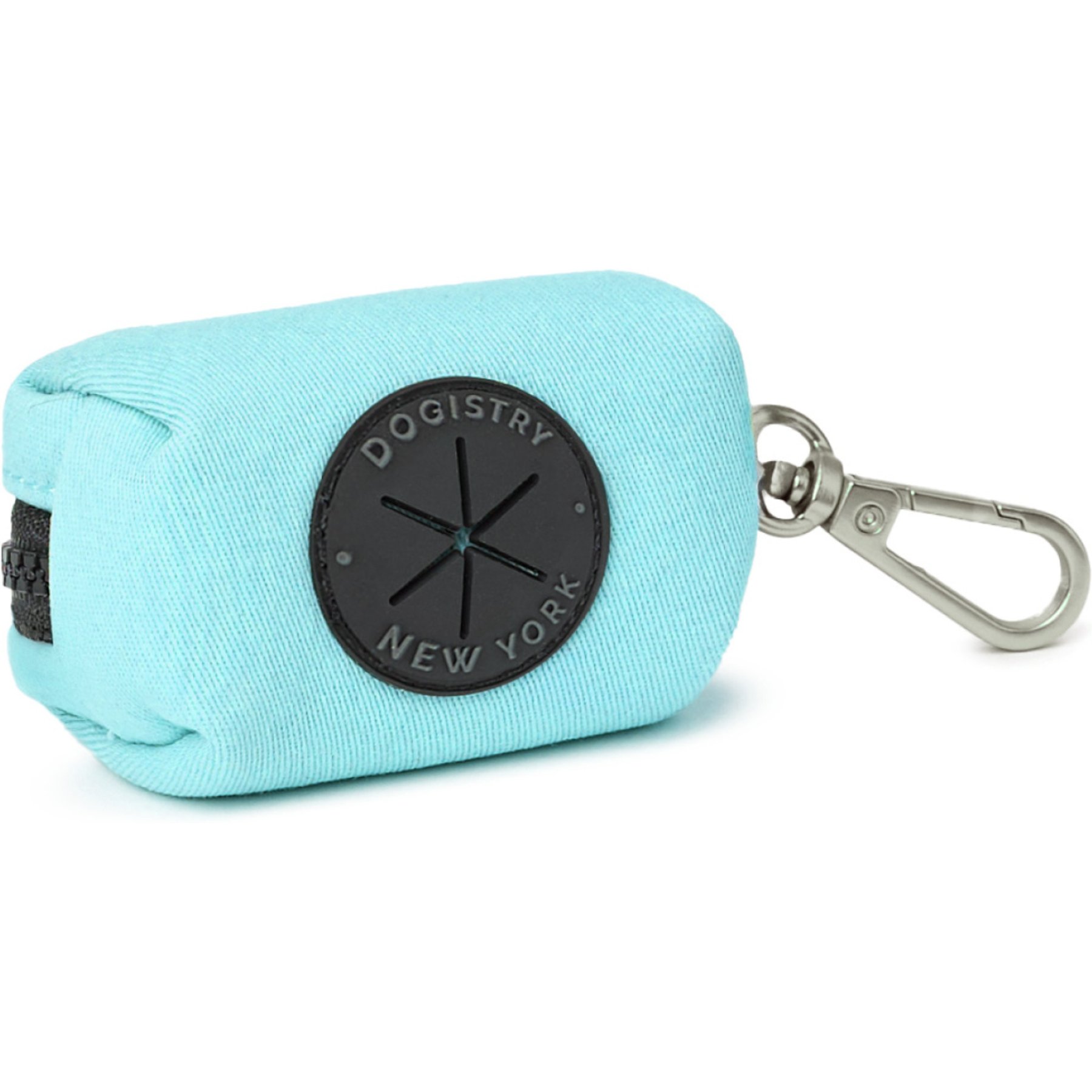 DOGISTRY Clip-On Poop Bag Holder, Fifth Avenue Blue