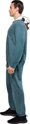 Rubie's Costume Company Halloween 2 Michael Myers Hooded Zipster Adult Costume, Blue, X-Large slide 2 of 7