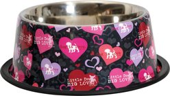 Dog is Good Heart Stabilizer Non-Skid Stainless-Steel Dog Bowl, 32-oz slide 1 of 2