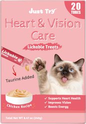 Just Try Taurine Lickable Cat Treats, 8.47-oz slide 2 of 9