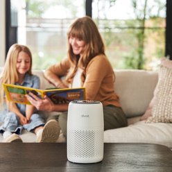 LEVOIT Core Mini Air Purifier with Night Light, Cream White, Small slide 2 of 9