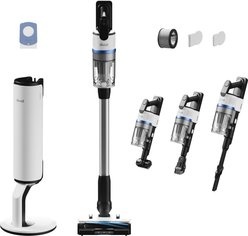 LEVOIT Aero Cordless Stick Vacuum with All-in-One Station, White, Large