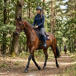 Happy Wool Premium Merino Wool Golden Hayfield Dots Horse Riding Knee-High Compression Socks, Large/X-Large slide 2 of 5
