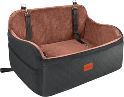 GL GLENSLAVE Dog Car Seat Booster, 28.5 x 20.5 x 20.5-in, Brown slide 1 of 6