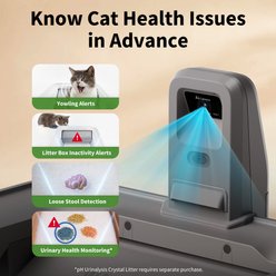PETKIT Purobot Crystal Duo Automatic Cat Litter Box with Camera & Fresh Green Crystal Bundle slide 2 of 9