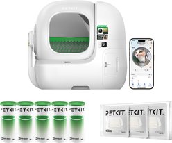 PETKIT PUROBOT MAX PRO 2 Automatic Cat Litter Box & Odor Eliminator Bundle