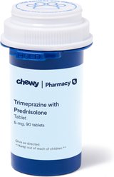Trimeprazine with Prednisolone (Generic) Tablets for Dogs, 5mg/2mg, 90 tablets