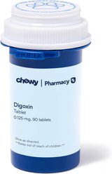 Digoxin (Generic) Tablets, 0.125-mg, 90 tablets