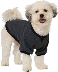 Frisco Luxe Crewneck Dog & Cat Sweatshirt, Heather Gray, Small