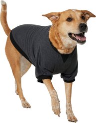 Frisco Luxe Crewneck Dog & Cat Sweatshirt, Heather Gray, X-Large