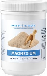 SmartPak Smart & Simple Magnesium Supplement for Horses, 1.1-lb bucket